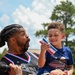 Harlem Globetrotters visit Moody AFB