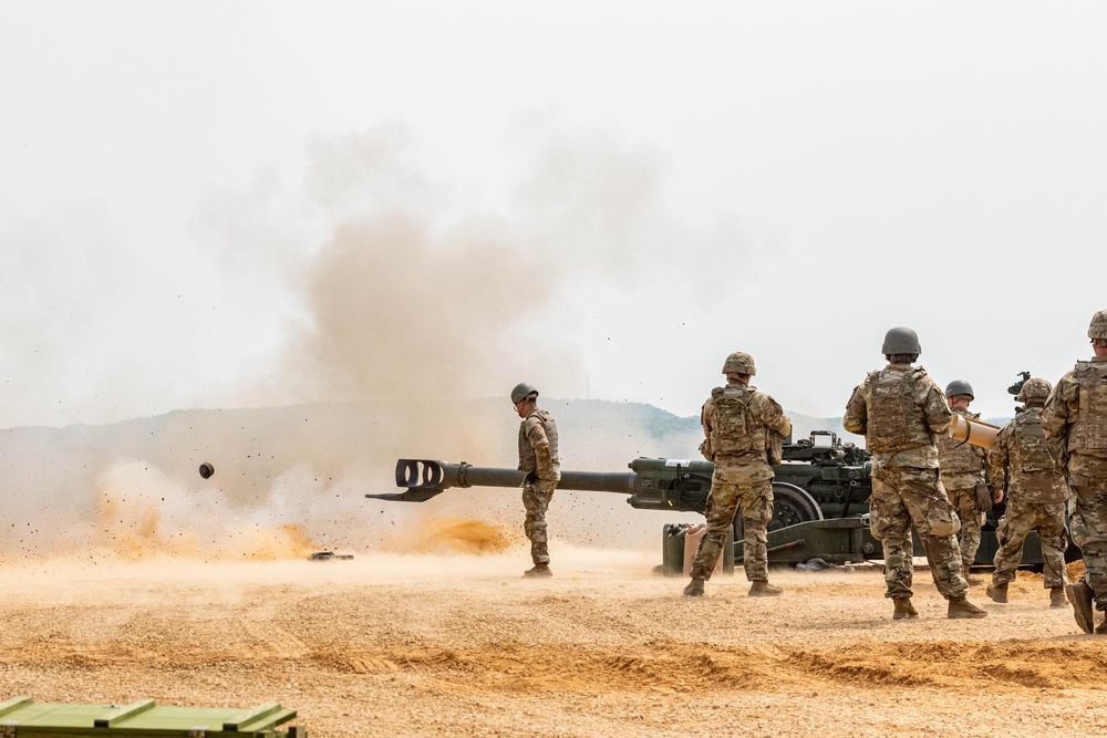 Direct Fire Artillery Training at Fort McCoy, WI