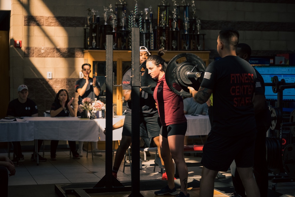 49th Force Support Squadron hosts weightlifting meet