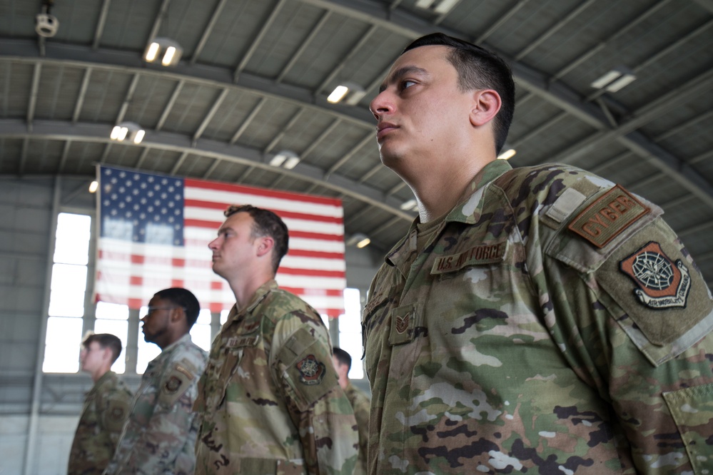 6th Operations Group assumption of command