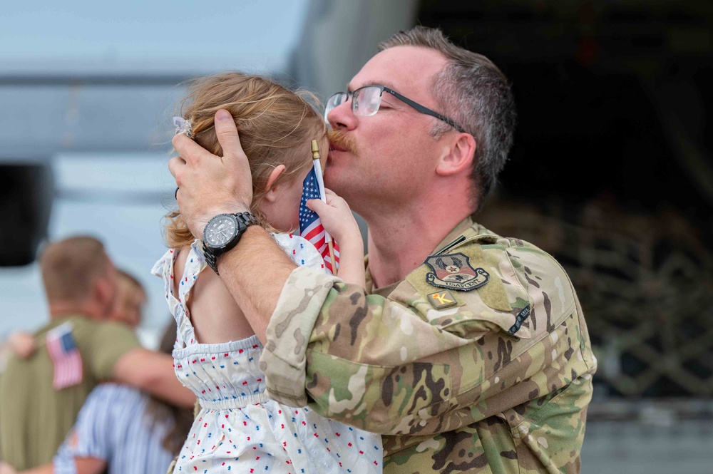 920th Rescue Wing Airmen return home from deployment