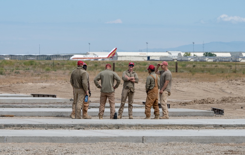 RED HORSE constructs regional training site at Mountain Home AFB