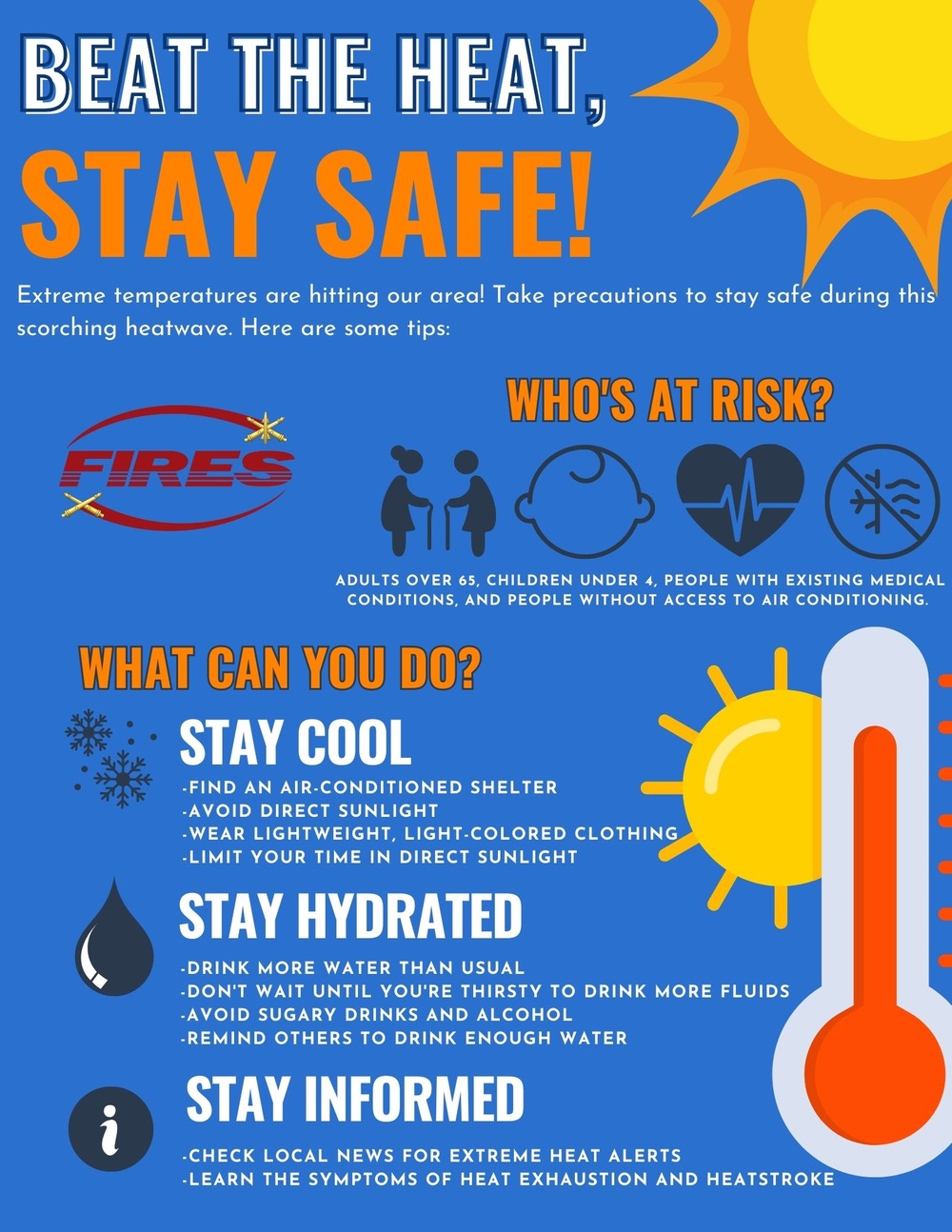 DVIDS - News - Fort Sill: Stay Safe in the Summer Heat