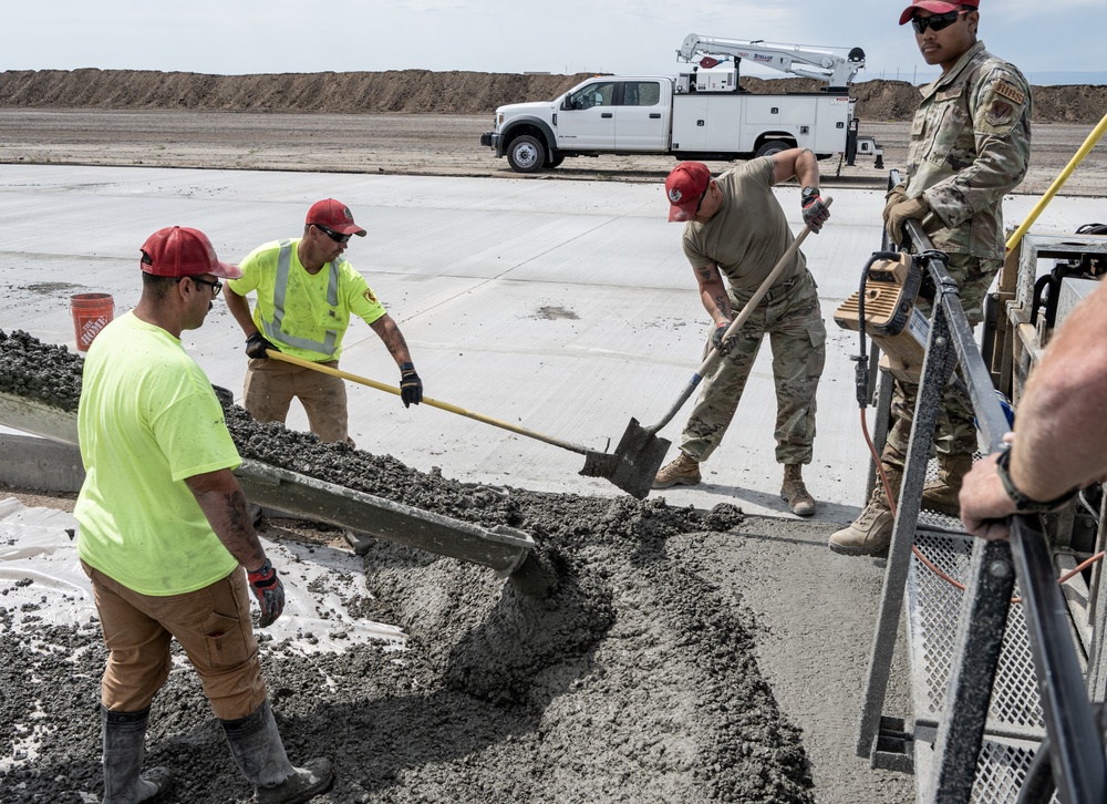 RED HORSE constructs regional training site at Mountain Home AFB