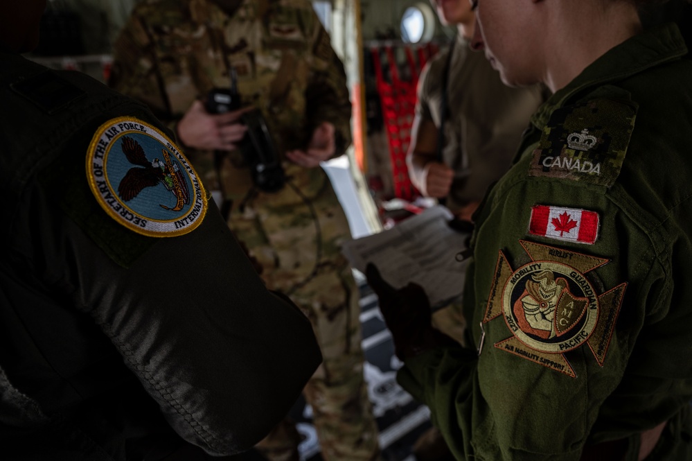 United States Air Force and Royal Canadian Air Force integrate coalition AE training