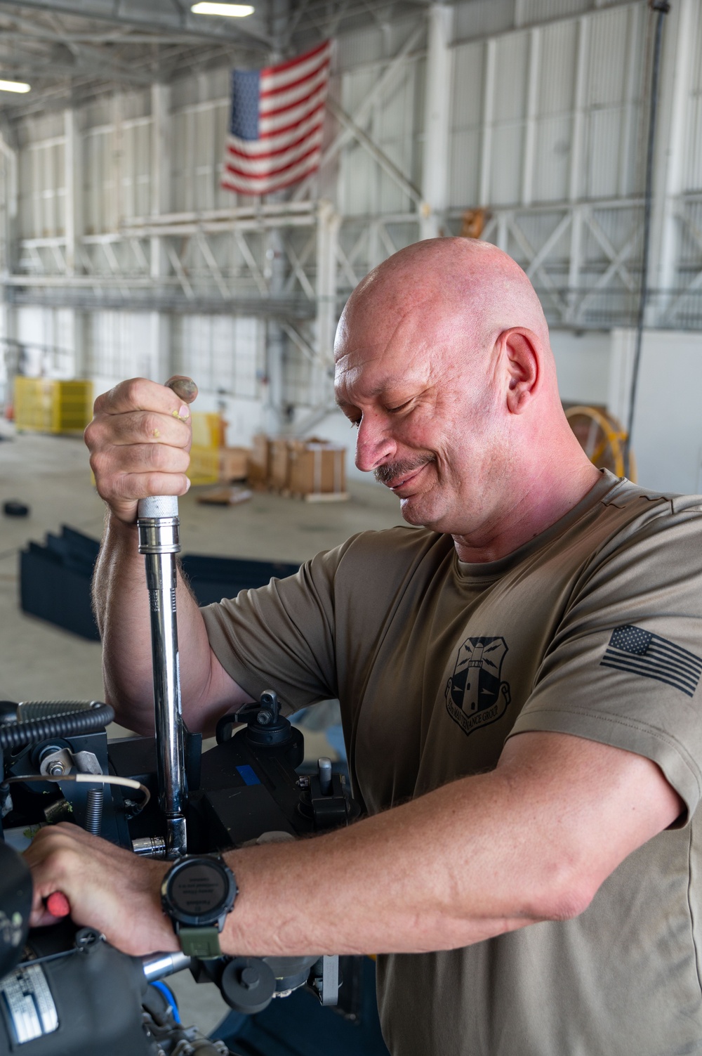 Rescue maintainers perform Pave Hawk repairs