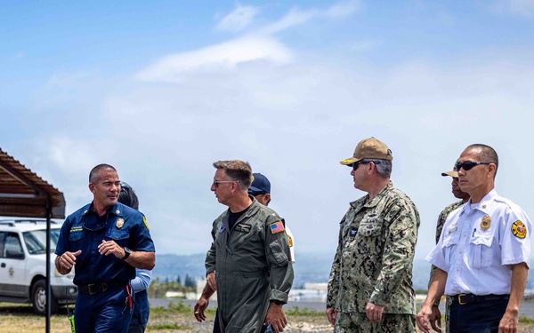 HFD Firefighting Demonstration on JBPHH