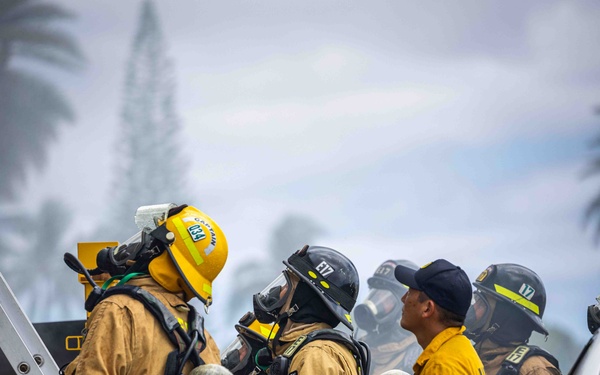 HFD Firefighting Demonstration on JBPHH