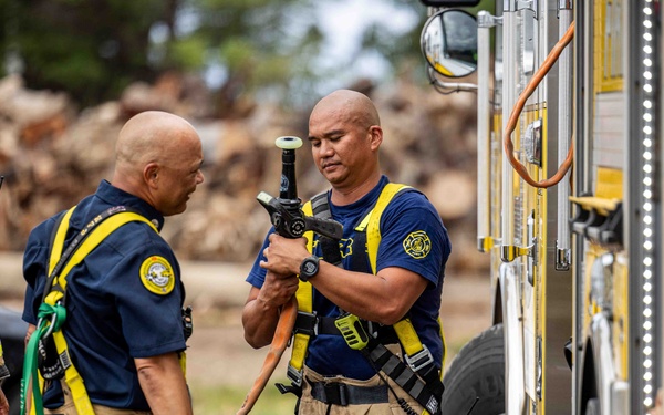 HFD Firefighting Demonstration on JBPHH