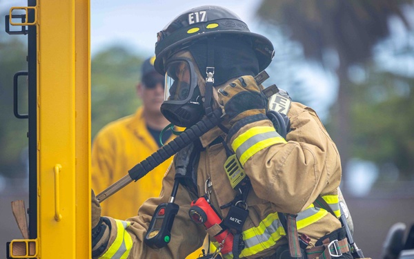 HFD Firefighting Demonstration on JBPHH