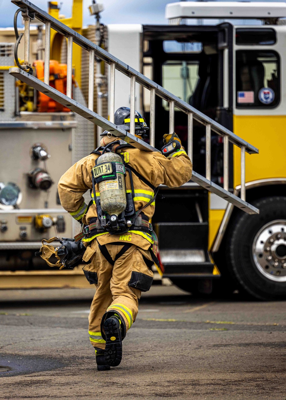 HFD Firefighting Demonstration on JBPHH