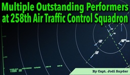 Multiple Outstanding Performers at 258th Air Traffic Control Squadron