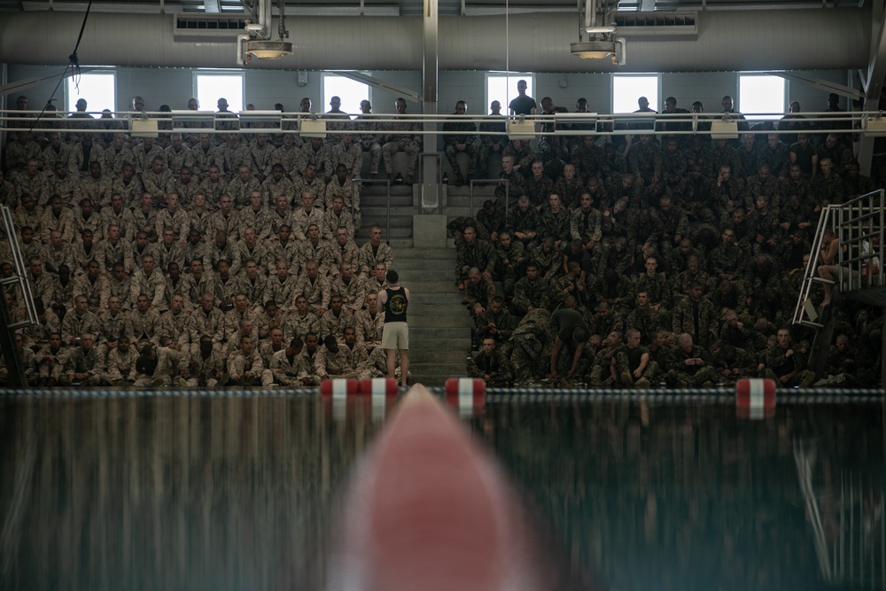 MCRD San Diego Charlie Company Swim Qualification