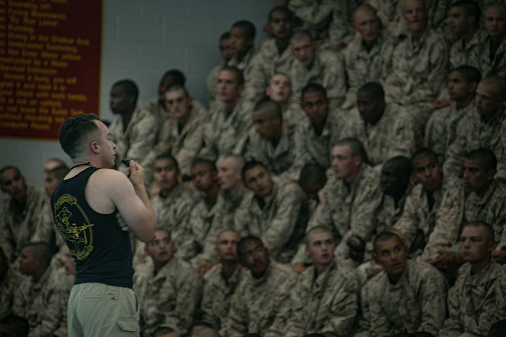 MCRD San Diego Charlie Company Swim Qualification