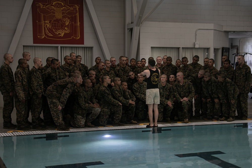 MCRD San Diego Charlie Company Swim Qualification