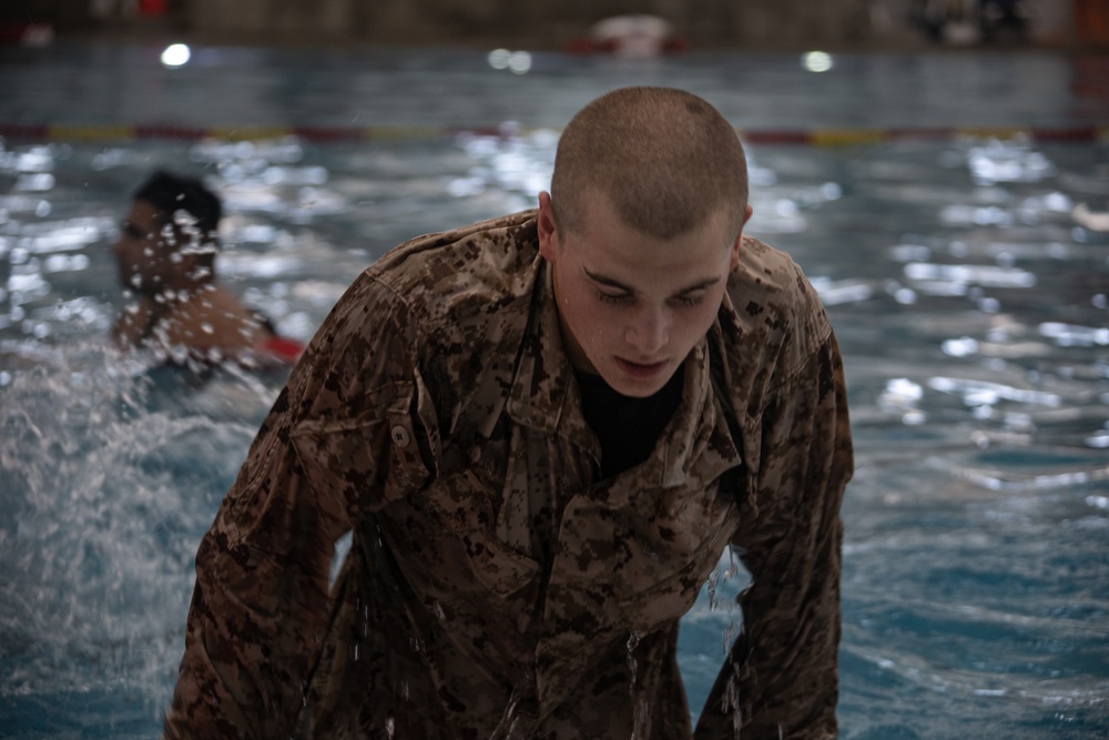 DVIDS - Images - MCRD San Diego Charlie Company Swim Qualification ...