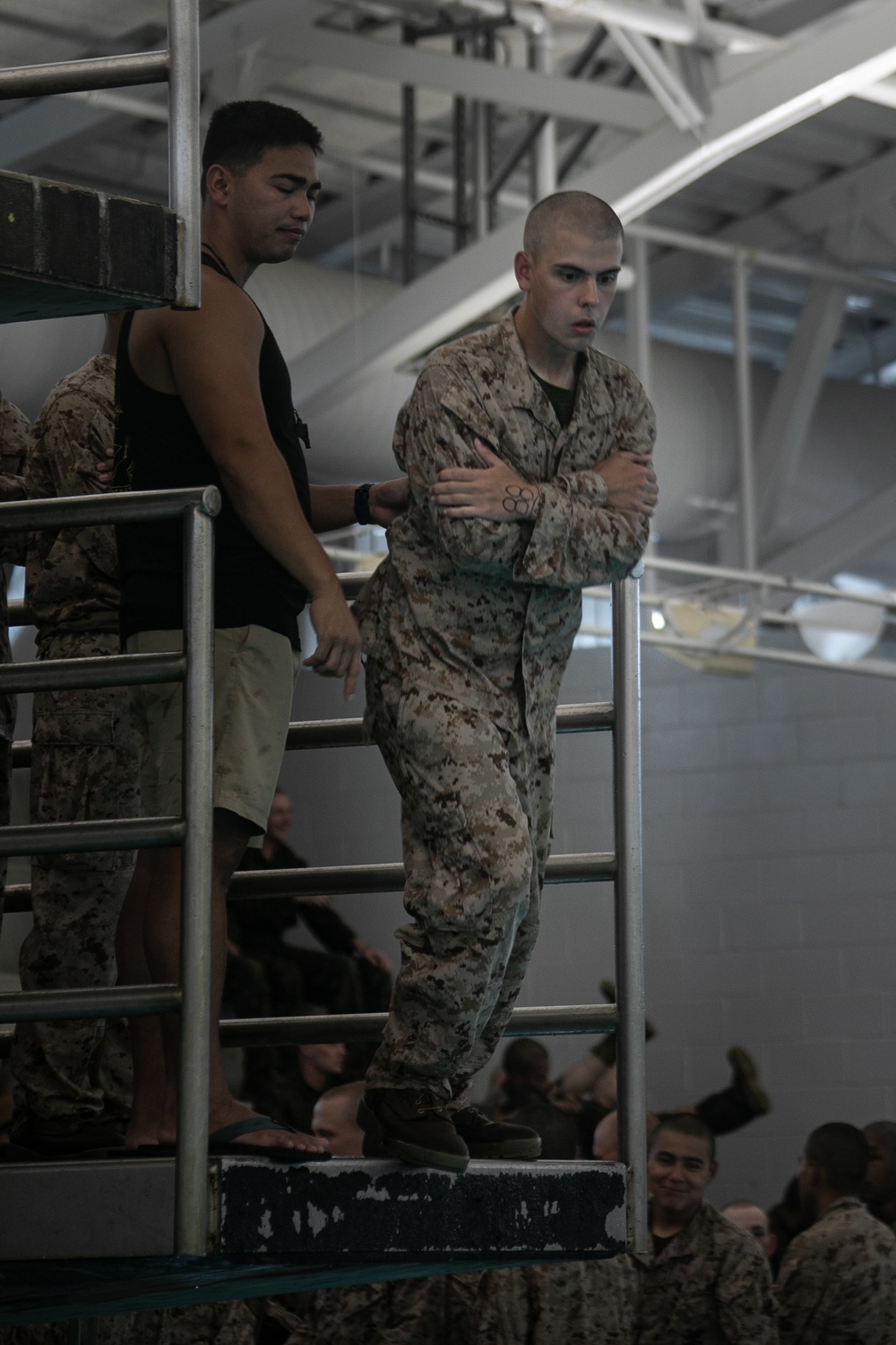 MCRD San Diego Charlie Company Swim Qualification