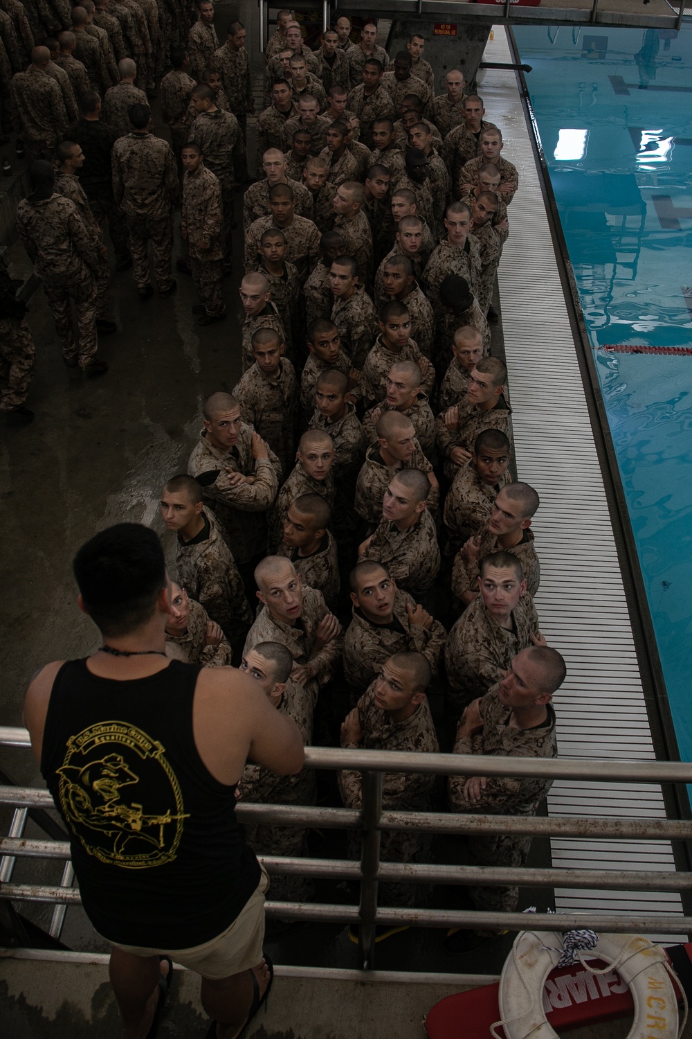 MCRD San Diego Charlie Company Swim Qualification