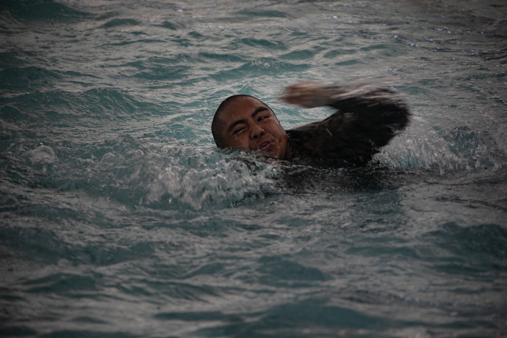 MCRD San Diego Charlie Company Swim Qualification