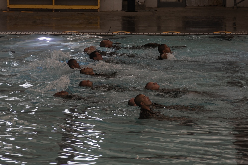 MCRD San Diego Charlie Company Swim Qualification