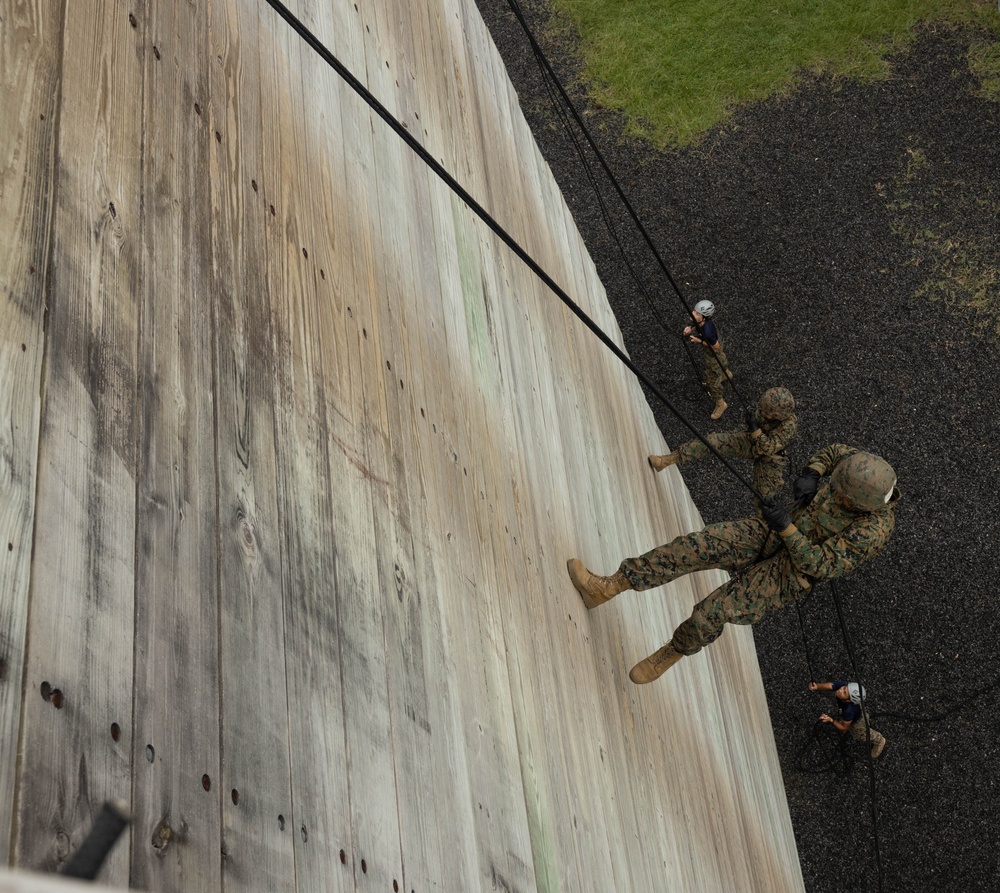 November Company Rappel Tower