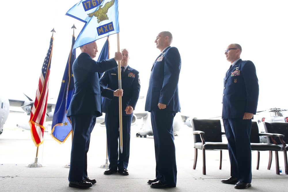 Cummings succeeds Soto as 176th Maintenance Group commander