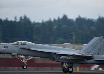 123rd FS conducts DACT with 194th FS and the U.S. Navy's VFA-136