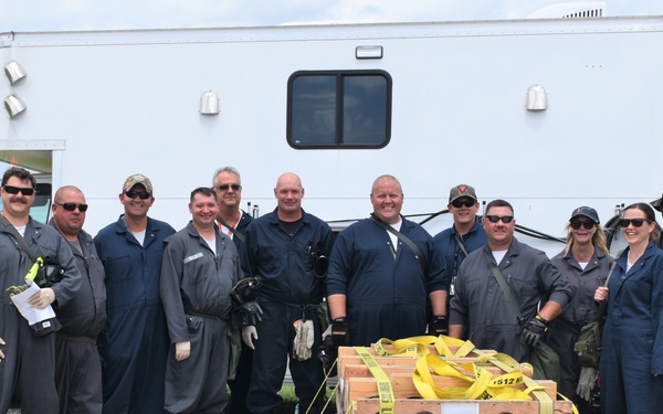 BGCA supports delivery of final GB rockets