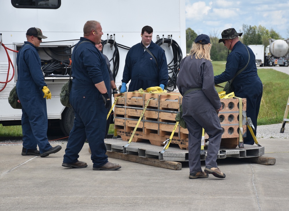 BGCA supports delivery of final GB rockets