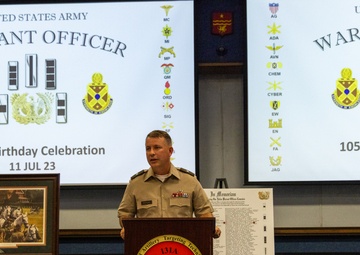 Fort Sill celebrates 105th birthday of the Warrant Officer branch: Honoring the quiet professionals