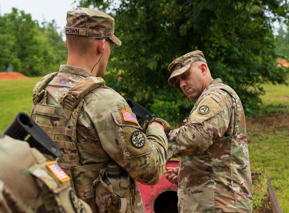 USARCENT Best Squad Trains for FORSCOM Competition