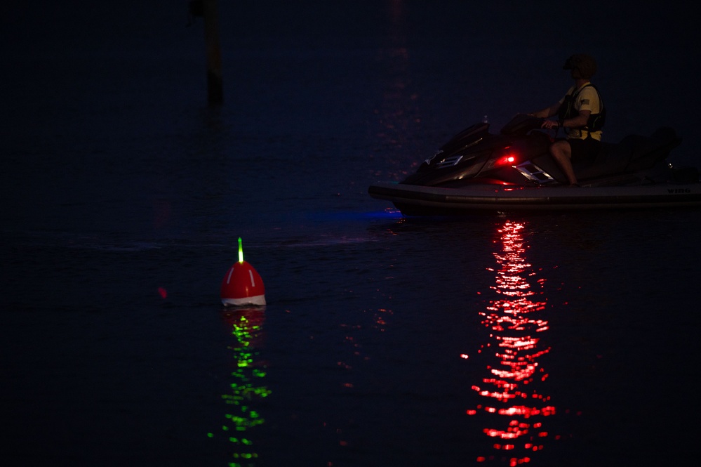 Dive Students Practice Covert Infiltration