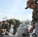 U.S. Sailors Work With Colombian Sailors