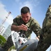 U.S. Sailors Work With Colombian Sailors