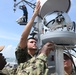 U.S. Sailors Work With Colombian Sailors