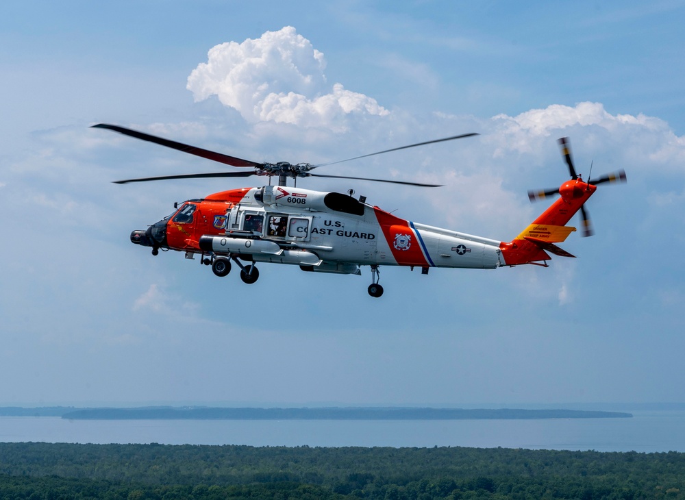 Traverse City Coast Guard performs at Cherry Festival