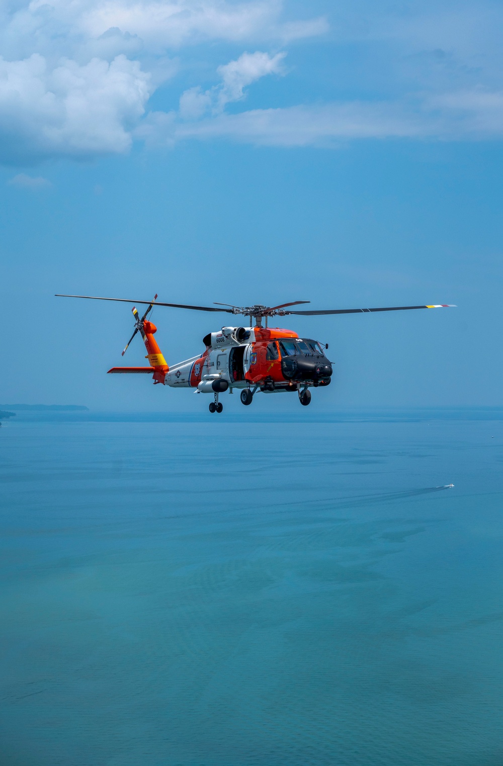 Traverse City Coast Guard performs at Cherry Festival