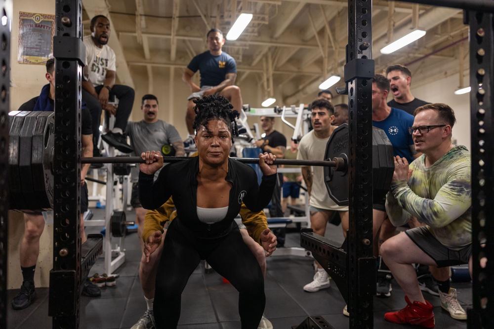 Bending Bars: USS America 1000lbs Club
