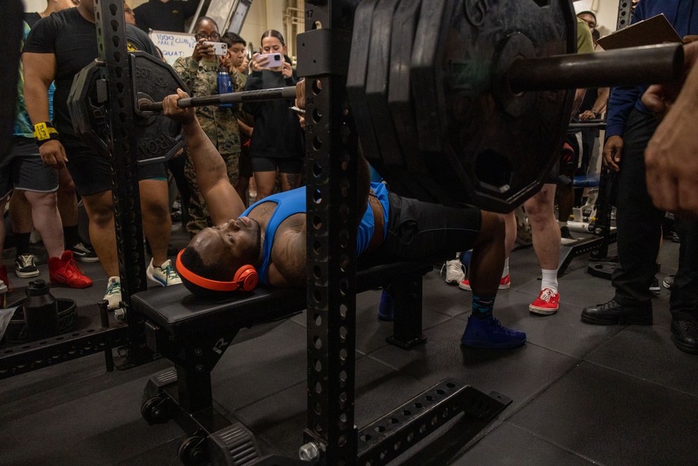 Bending Bars: USS America 1000lbs Club