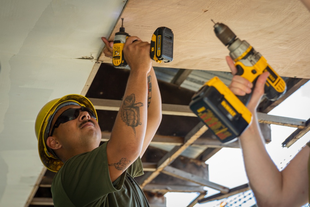 KM23: Mwan Elementary School Roof Repair