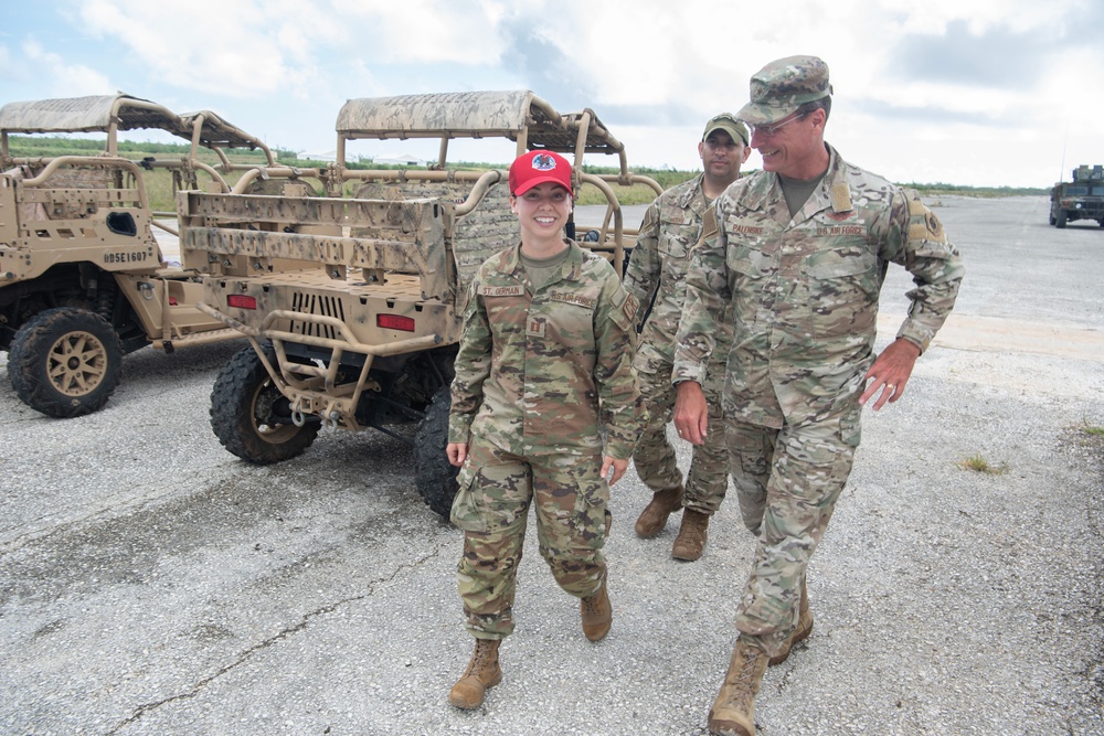 36th Wing Commander partakes in the 36th Contingency Response Group immersion