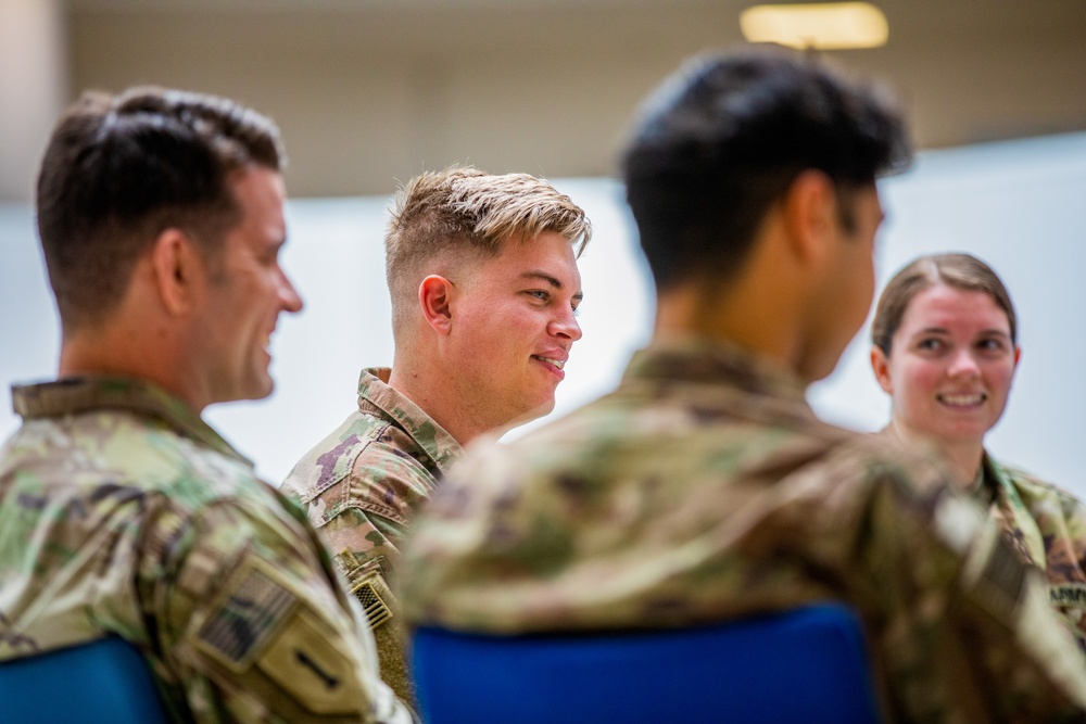 Cory Booker, Mark Kelly and Others Visit Paratroopers