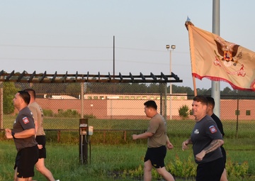 82nd Airborne Battalion Run