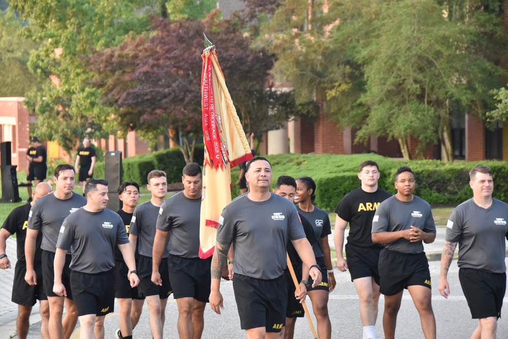 82nd Airborne Battalion Run