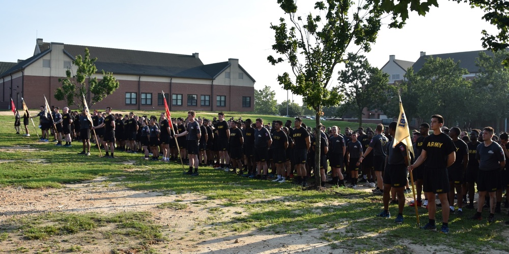 82nd Airborne Battalion Run