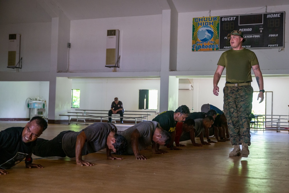 KM23: Chuuk State Police Academy First Responder Medical Training