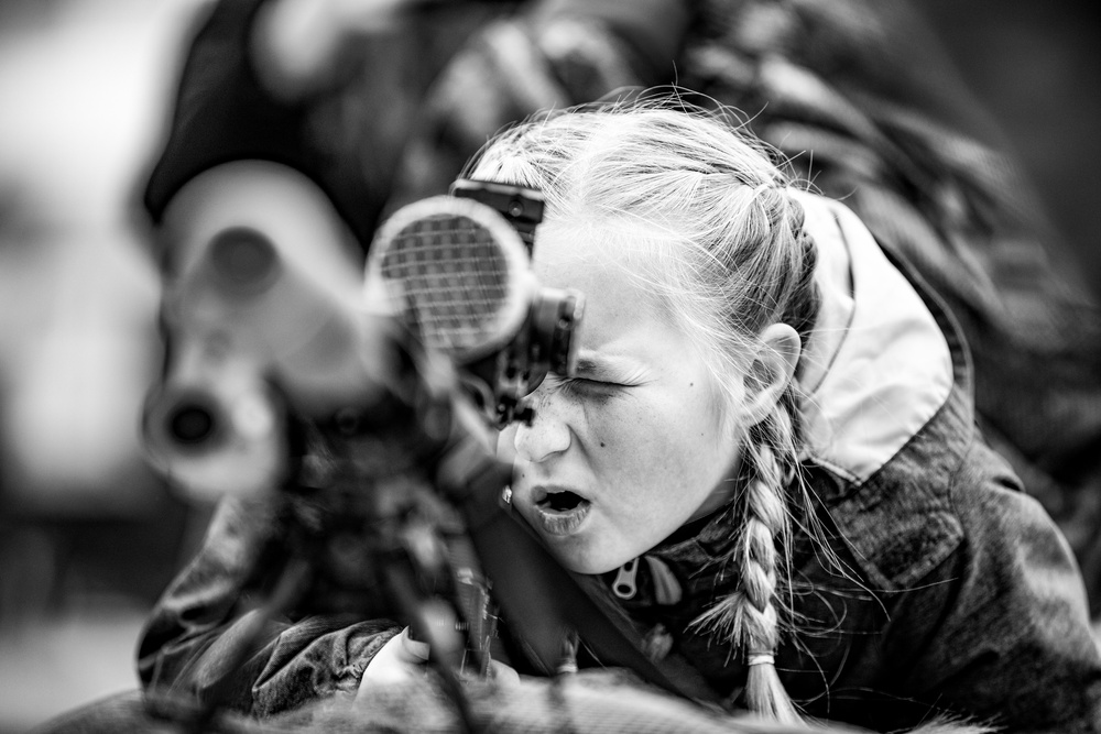 Paratroopers Spend Afternoon with Orphans