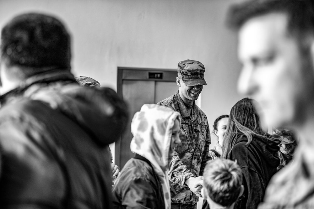 Paratroopers Spend Afternoon with Orphans