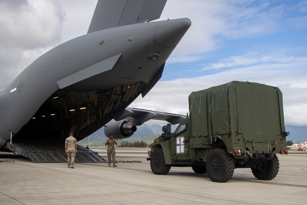 Strategic Mobility Exercise in Support of Marine Aviation Support Activity 23