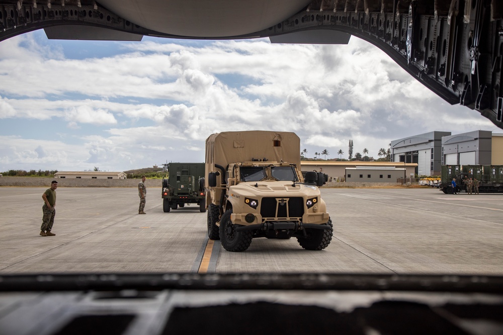 Strategic Mobility Exercise in Support of Marine Aviation Support Activity 23